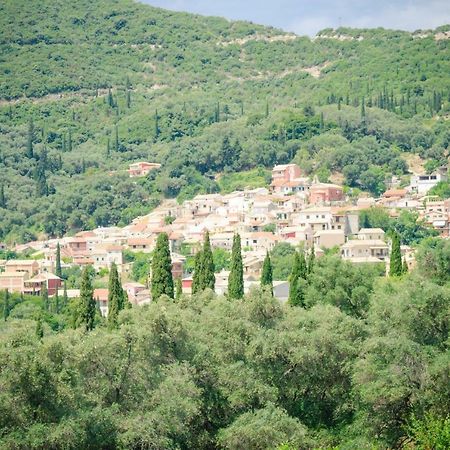 Villa Conte Rari Agios Gordios  Bagian luar foto